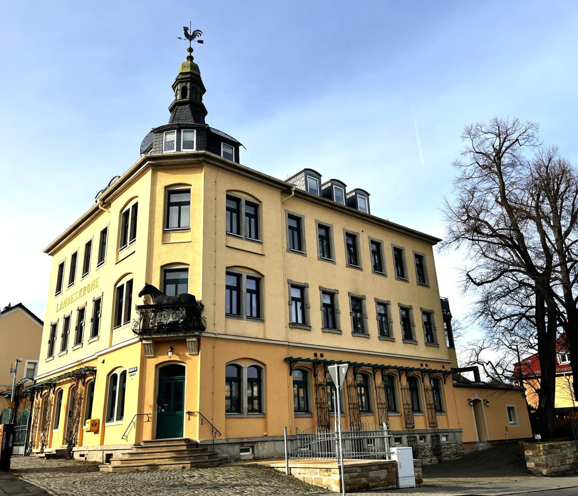 Ferienwohnungen Landeskrone Dresden Buitenkant foto